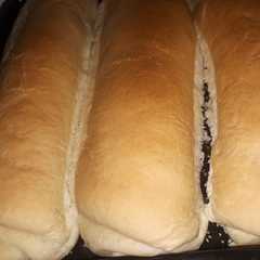 Una foto de Pan casero con grasa