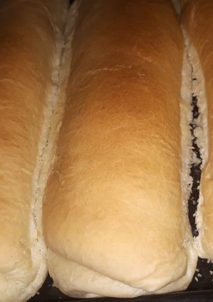 Una foto de Pan casero con grasa