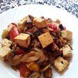 Verduras con tofu