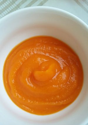 Sütőtökös répapüré (babáknak) recept fotója