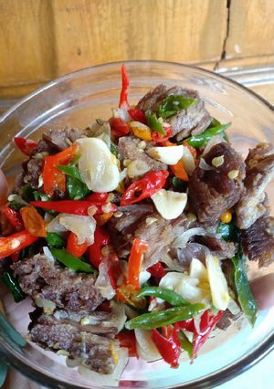 Foto resep Oseng daging jamin endes