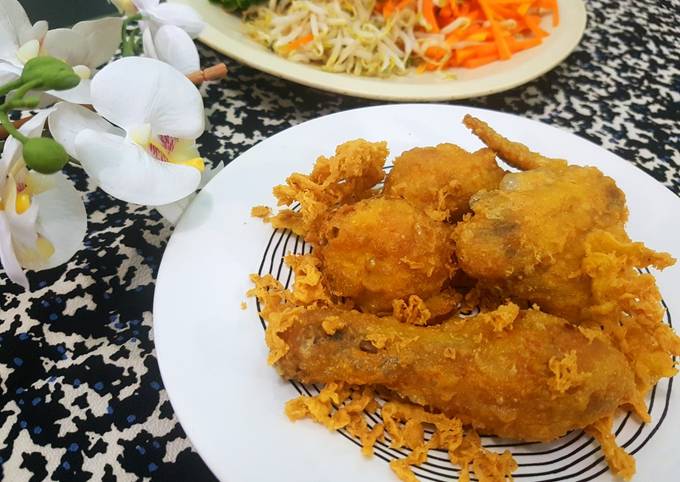 Ayam Goreng Kremes ala Mbok Berek