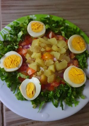 A picture of Sweet potatoe salad.