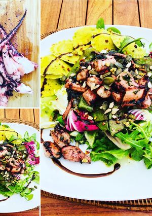 Foto resep Salad de la mer (salad n seafood)