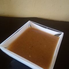 A picture of Ujwaju/tamarind sauce.