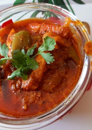 A picture of Kadai paneer.