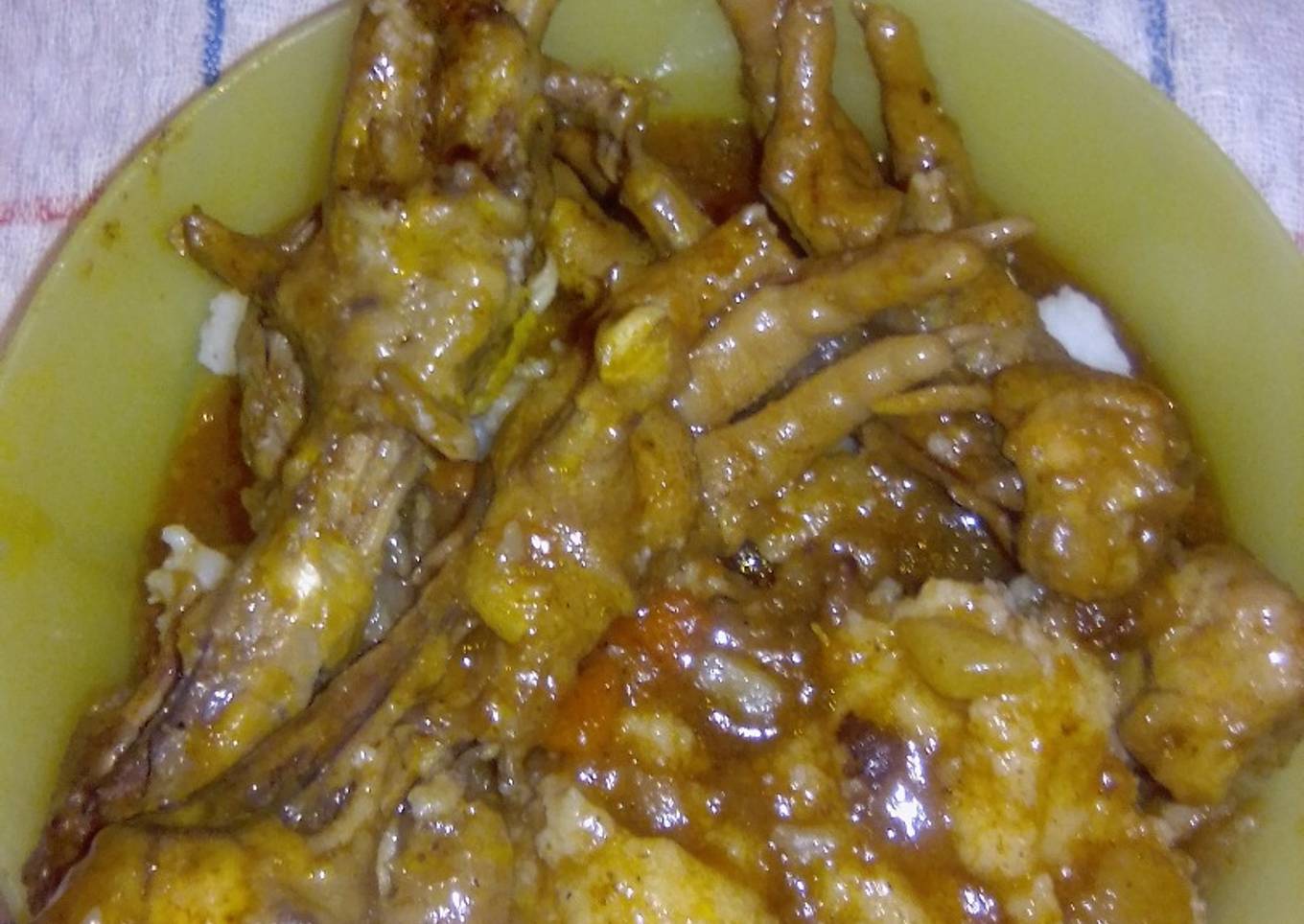 Chicken feet