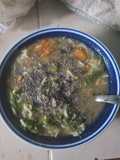 Sopa de verduras con semillas de Chía