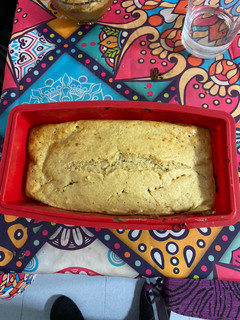 Una foto de Muffin de una pieza de avena