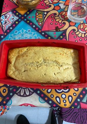 Una foto de Muffin de una pieza de avena