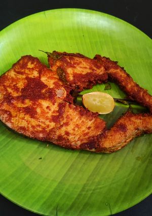 வஞ்சரம் மீன் வறுவல்(fish fry recipe in tamil) செய்முறை முக்கிய புகைப்படம்