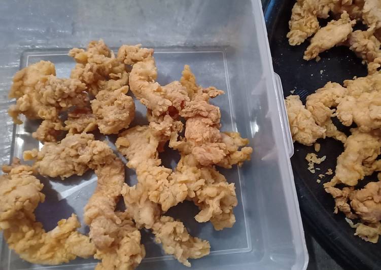 Cara Membuat Ayam KFC KW simple pakai tepung curah cocok untuk usaha Untuk Pemula!