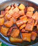 Thịt kho tiêu và đậu hủ
