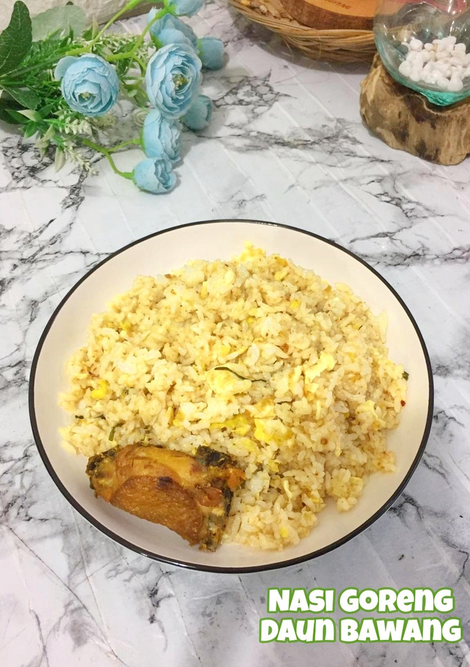 Foto resep Nasi Goreng Daun Bawang