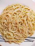 Tallarines al olio