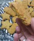 Galletitas de zanahoria, harina de garbanzo y avena!! Probando