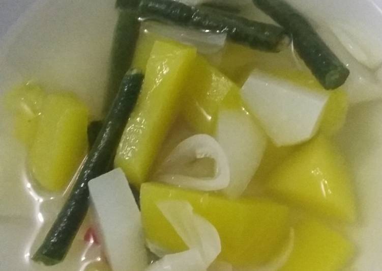 Resep Sayur Asem Labu Kuning yang sempurna