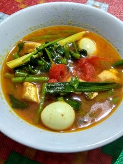 Foto resep Tumis kuning kacang panjang telur puyuh + tahu