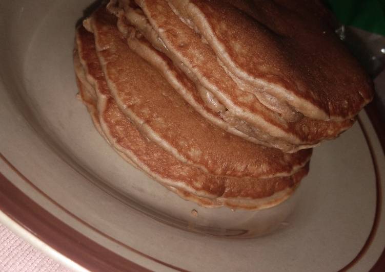 Pancake susu coklat
