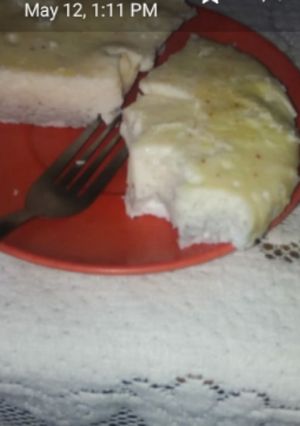 A picture of Baked eggs.