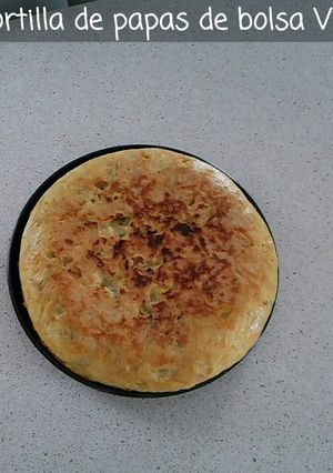 Una foto de Tortilla de papas de bolsa V2