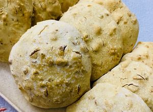 Una foto de GALLETITAS DE FÉCULA DE MANDIOCA Y MANÍ TOSTADO 🥜🍪🫘🧉☕️🧉🍪