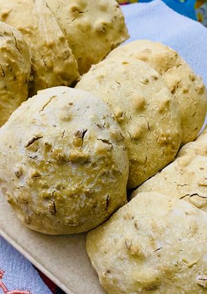 Una foto de GALLETITAS DE FÉCULA DE MANDIOCA Y MANÍ TOSTADO 🥜🍪🫘🧉☕️🧉🍪