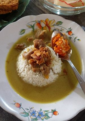 Foto resep Gulai daging sapi (gultik blok m)