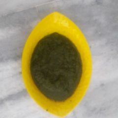 A picture of Coriander and mint leaves chutney.