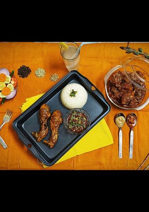 চিকেন ঘি রোষ্ট(chicken ghee roast recipe in Bengali) রেসিপির প্রধান ছবি