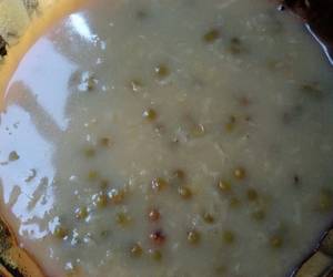 Masakan Unik Bubur ketan+kacang ijo Sedap Nikmat