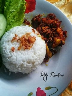 Foto resep Nasi Ayam Bumbu Hitam Madura Style