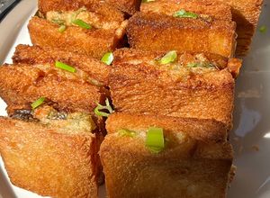 Foto resep Menbosha (roti udang goreng korea)
