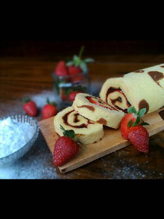 Foto resep Roll cake ekonomis