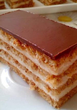 Mézes krémes recept fotója