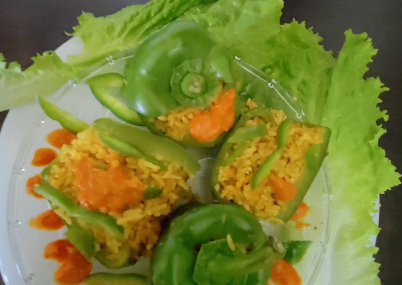 Stuffed capsicum