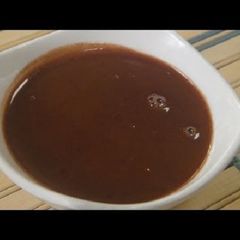 A picture of Chocolate Sauce at Home.