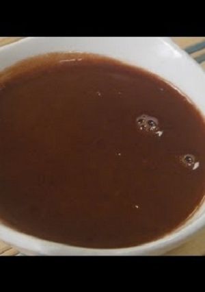 A picture of Chocolate Sauce at Home.