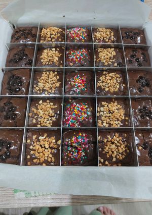 Foto resep Fudgy bronis ala mom's Zam
