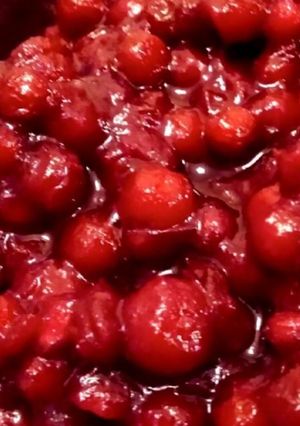 A picture of Flasa chutney.