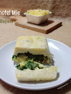 Foto resep Schotel Mie Isi Bayam