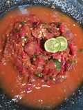Sambal dadak jeruk limo