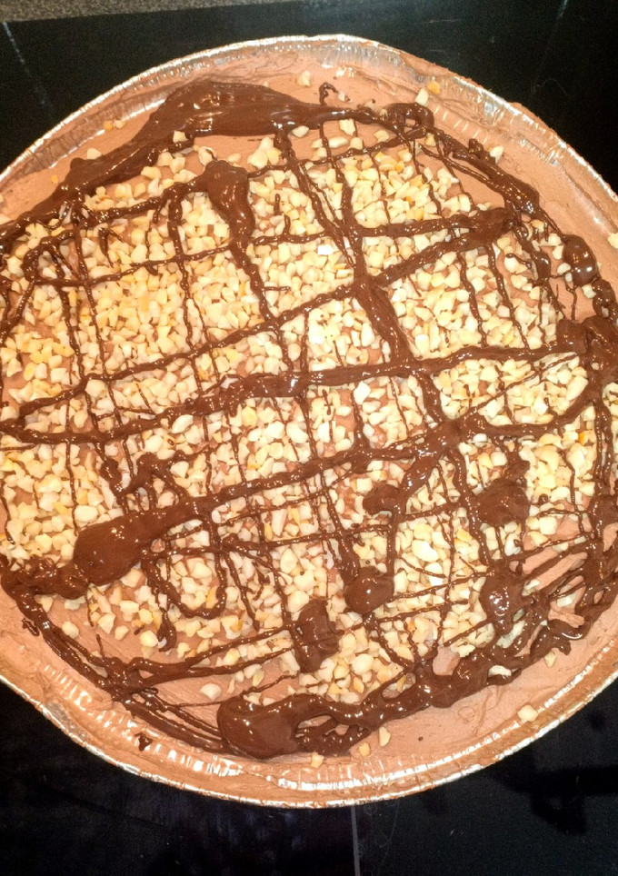 Una foto de Tarta de queso de chocolate 🍫 (Keto,Sin azúcar,sin gluten)