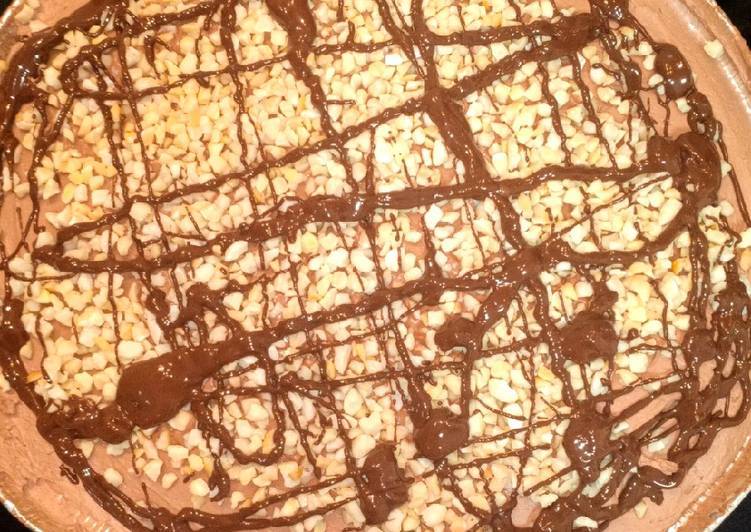 Tarta de queso de chocolate 🍫 (Keto,Sin azúcar,sin gluten)