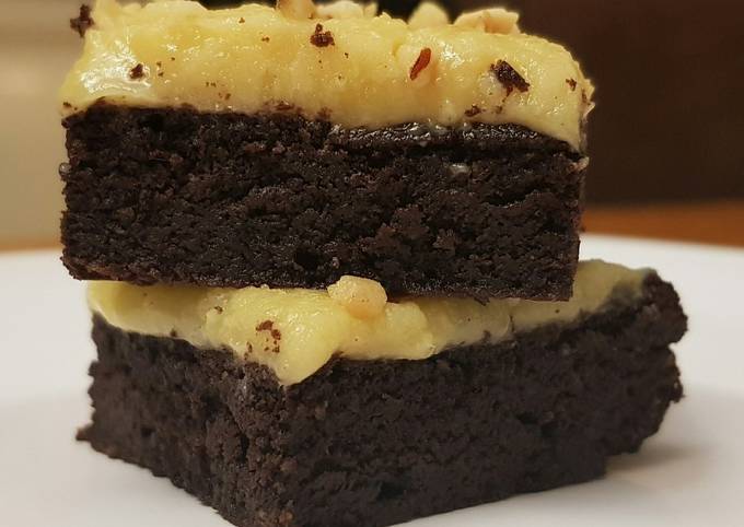 Keto Caramel Chocolate Brownies