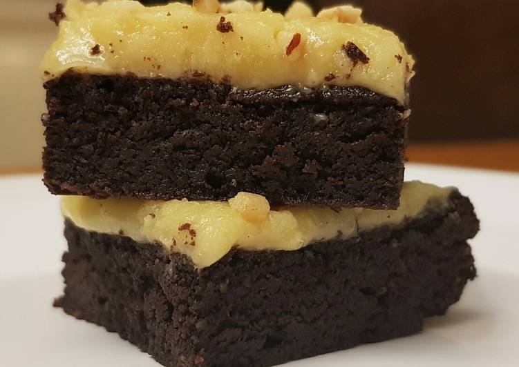 Keto Caramel Chocolate Brownies