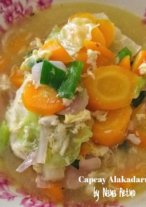 Foto resep Capcay Alakadarnya