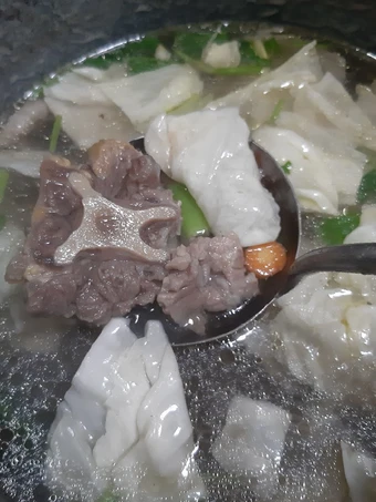 Langkah Gampang Membuat Resep Sop daging sapi + buntut yang Menggugah Selera