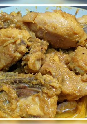 Foto resep Ayam bumbu kuning