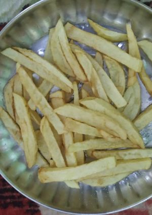 A picture of French fries.